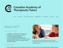 Tablet Screenshot of ogtutors.com